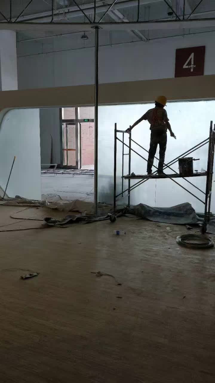 一带一路 兰州贸易洽谈会 布展中 — 甘肃国际会展中心 数字展厅项目