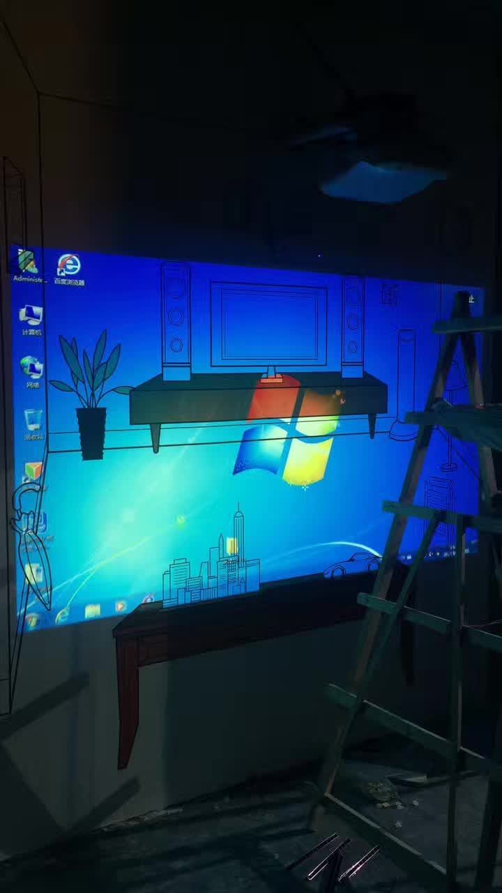 补一过程 许昌禹州未来科技城展厅设备 一白两晚 速度完成 — 现场照片 6