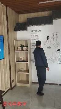 墙面触摸 垃圾零废弃 环保展示互动 — 静安古街 数字展厅项目