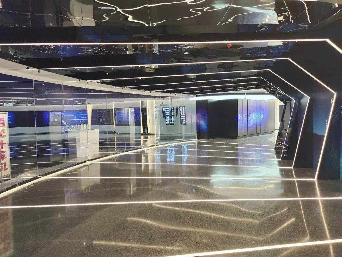曙光天津产业基地天津曙光集团数字展厅 完工交付 今年的第三个芯片企业展厅 — 现场照片 3