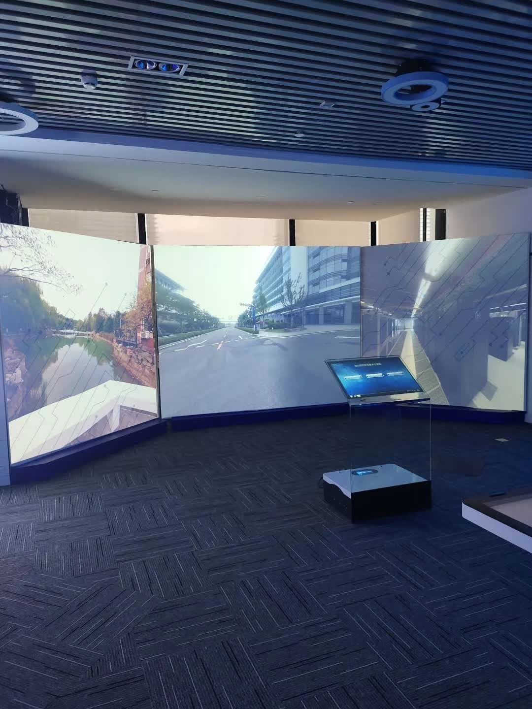 数海集团展厅 全息投影 虚拟漫游 旋钮桌 — 现场照片 6