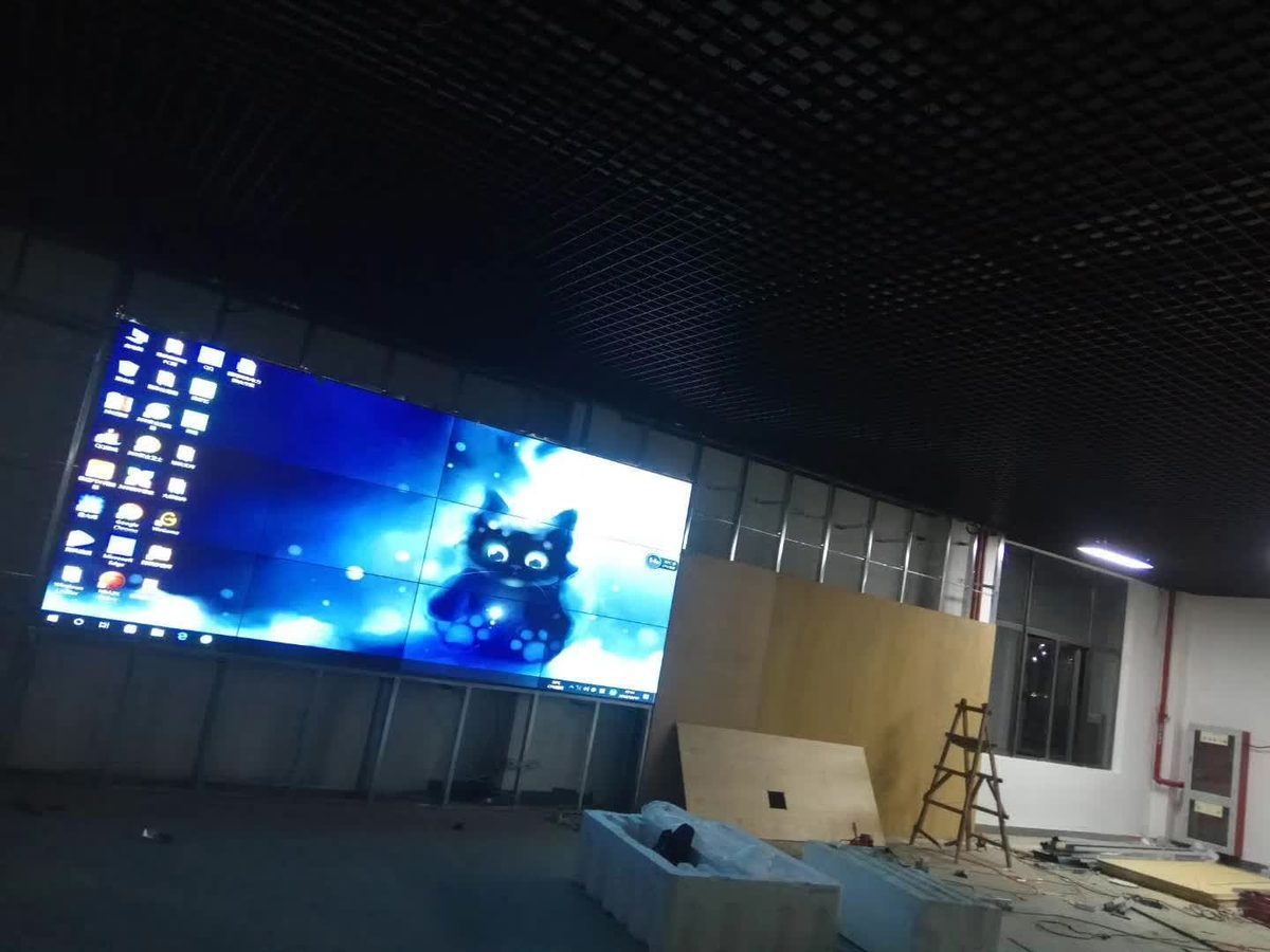 秦城物资中心 智慧仓储展示中心 装修及多媒体 安装调试完成 — 现场照片 6