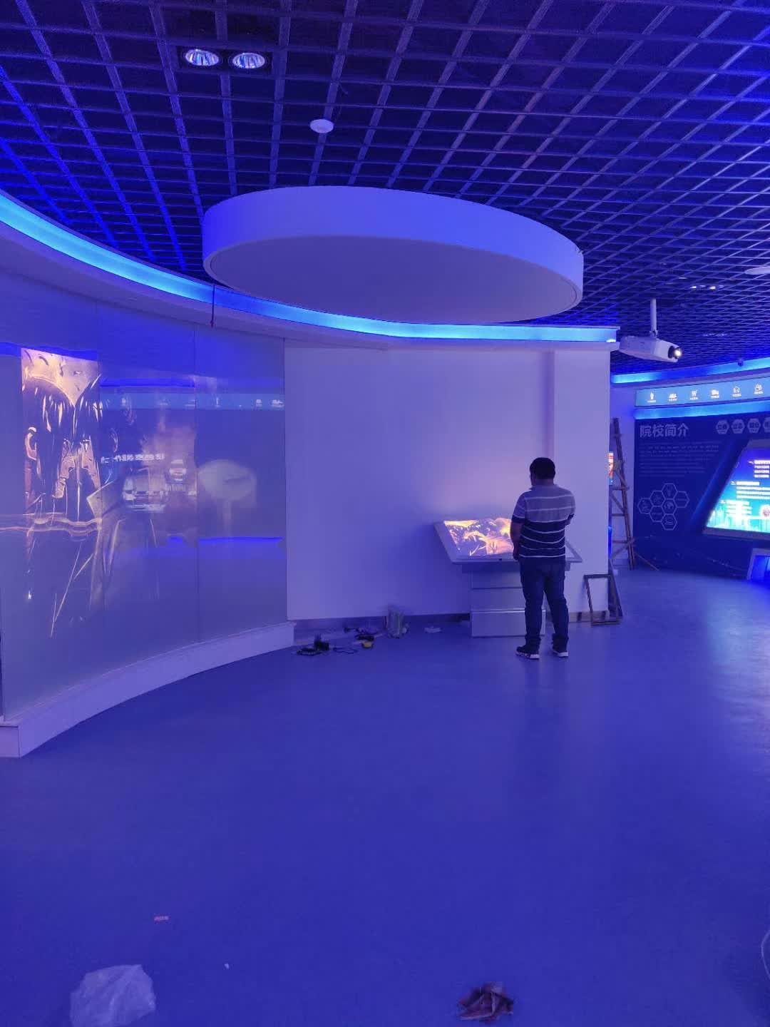 南京新港物联网学习中心 多媒体展厅 调试完成 — 现场照片 2